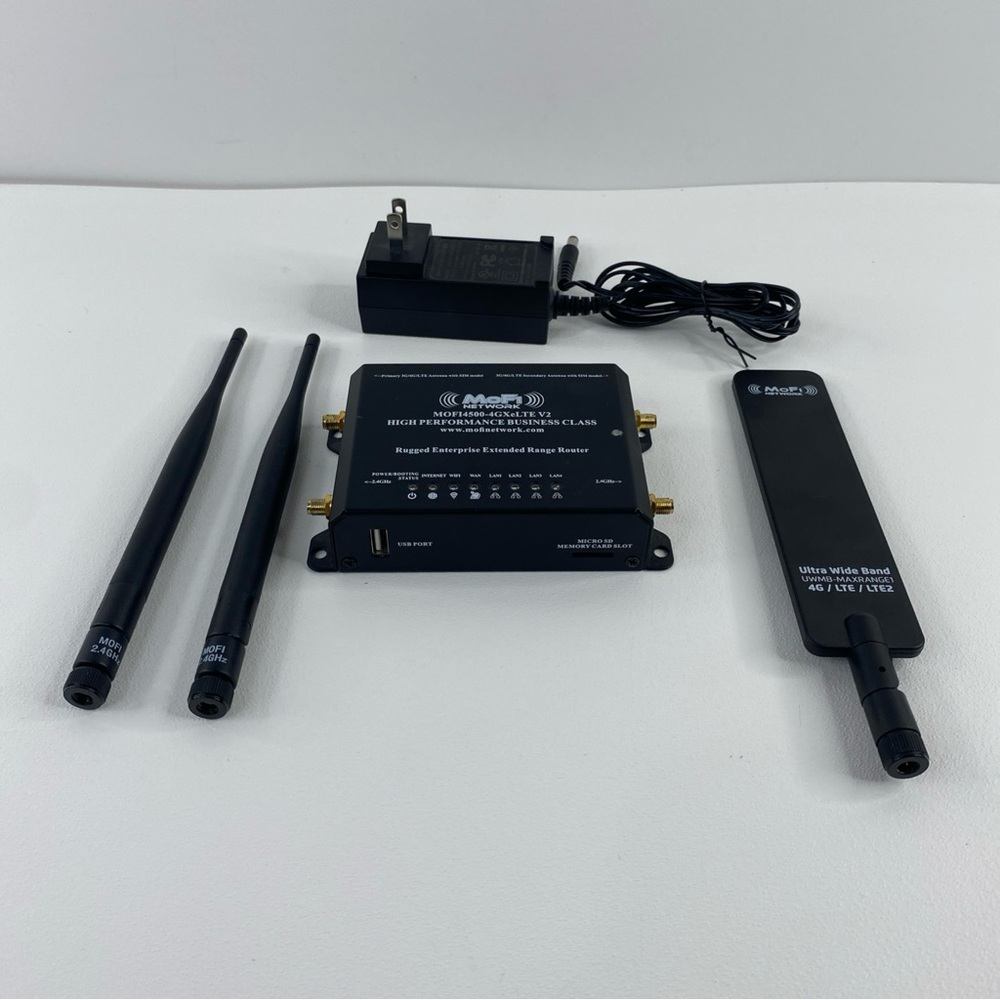 MoFi Network MOFI4500-4GXeLTEV2 High Performance Router Missing 1 Antenna